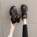 Show Foot Small Fried Street Thick Soled Daddy Female Autumn Super Fire 2024 New Height Casual Sports Shoes_vogvips.com