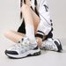 Little White Shoes Female And Female Students Casual Sports Shoes Trendy Versatile Street Shooting_vogvips.com