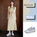 New Breathable White For Women 2026 Summer Outfit Casual Fashion Women's Sports Versatile Thick-Soled Shoes_vogvips.com