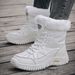 Snow Boots With Fleece Sports Boots For Women, Outdoor Snow And Anti Slip Shoes For Women_vogvips.com