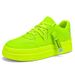 Men’s Shoes autumn new thick soled shoes men's Korean version all match height increase white shoes fluorescent green men's trendy shoes_vogvips.com