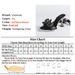 Fashion Summer Black Women's Sandals Handmade Embroidery Butterfly Cross Strap Round Toe Thin High Heels 8cm Sexy Dance_vogvips.com