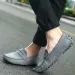 Casual Fashion Men Handmade Suede Genuine Leather Mens Loafers Moccasins Slip On Men's Flats Male Driving Shoes_vogvips.com