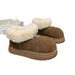 Women's Shoes Height Enhancing Winter Snow Boots Waterproof Slip-Resistant Warm Fur Lined Mid Calf Boots For Casual Wear_vogvips.com