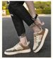 Men's Board Shoes Breathable Outdoor Sports Low-top Men's Shoes Retro Men's Small Leather Shoes Non-slip_vogvips.com