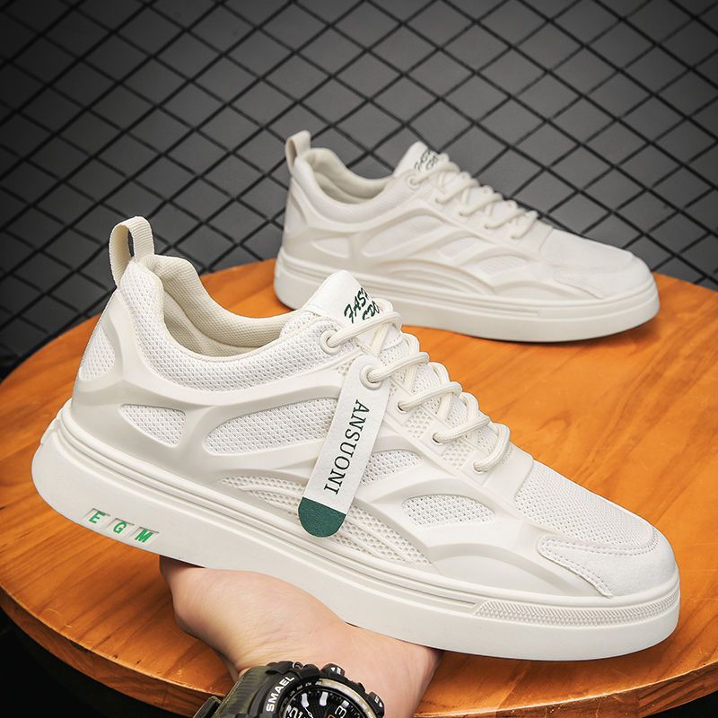 New Breathable Mesh Men's Shoes Sports Shoes Youth Trend All Wear Light Casual Shoes_vogvips.com
