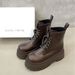TWTW British SGIRL Style Platform Thick-Soled Ankle For Women 2026 New Model Scratched Finish Motorcycle Martin Boots_vogvips.com