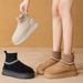 Northeast Warm Genuine Snow Boots For Women 2025 Winter Cotton Shoes With Fleece Lining, Thickened, Waterproof, Non-Slip_vogvips.com