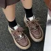 AIYUQI Women's Thick Sole Fashion Retro Female Sneakers Flat Bottom Casual Shoes Women_vogvips.com