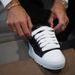 Classic Retro Low Top White Black Canvas Rubberized Fabric Sneakers Trendy Fashion Casual Sports Shoes For Couples Height Increasing_vogvips.com