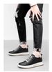 Invisible Heightening Shoes Men's British Sports Shoes Inner Heightening Men's Shoes Casual Board Shoes Casual Single Shoes_vogvips.com