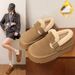 Women's Shoes Thick Soled Snow Boots For Women New Winter Women's Shoes Plus Velvet And Thick Fur To Keep Warm Cotton Shoes Hot Sale_vogvips.com