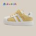 Children's Small White Shoes In The Autumn Of 2025, New Girls' Shell-head Leisure Shoes With Soft Soles, Boys' Sports Shoes And Children's Shoes_vogvips.com