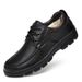 European Warm Series Autumn Winter New Leather Large Size Business Casual Top Layer Cowhide Lace-up Fleece Lined Warm Men's Shoes_vogvips.com