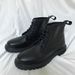 European Warm Series Genuine Martin For Men, British Style, Summer Versatile Workwear Motorcycle Boots, Ins Black High-top Leather Shoes,_vogvips.com