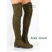 2020 Autumn Winter New Plus Size Lace-up Over-the-Knee Flat Boots Women's Shoes_vogvips.com
