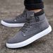Spring Korean Men's Shoes, High-top Sneakers, Retro Casual Men's Trendy Dr. Martens Boots_vogvips.com