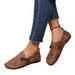 Women's Large-size Flat Casual Shoes For Foreign Trade, European American Cross-border, New Spring And Autumn 2025_vogvips.com
