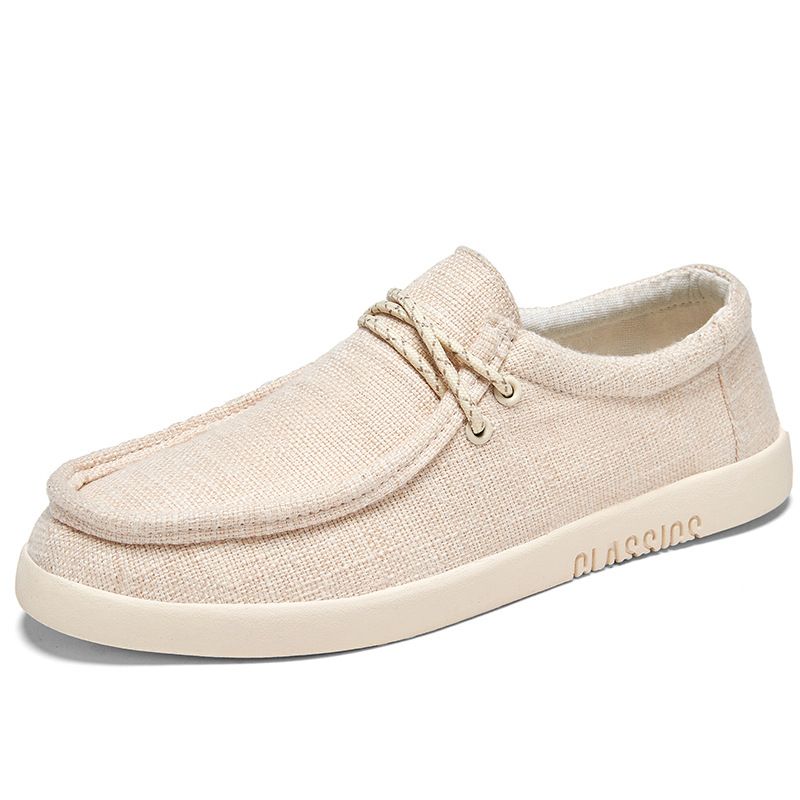 Men Basketball Tennis Shoes Sneakers Canvas Rubber Sole Easy To Clean Shock Absorption Footwear Footgear_vogvips.com