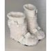 White Plush Snow For Women 2025 Winter New Bowknot Fleece-Lined Warm Thick-Soled Short Furry Boots_vogvips.com