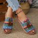 Bohemian Flat Sandals For Women, Summer New Style, And Fashion Beach Sandals,_vogvips.com