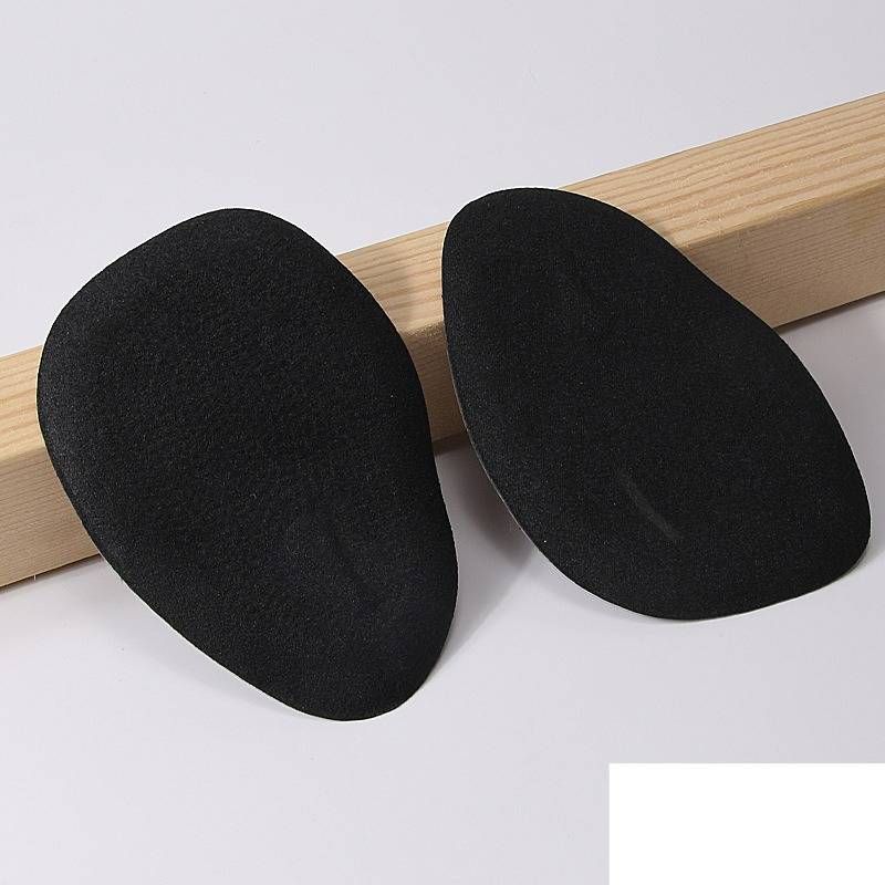 Ultra-Soft Silicone Forefoot Cushion Pads – Non-Slip Half Insoles For High Heels & Dress Shoes (Black, Nude, Black/White Dots, Clear)_vogvips.com