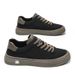 Black Sneakers 2025 New Summer Breathable Canvas For Men With Wide Feet, Large Sizes 46 47 48 Trendy Men's Shoes_vogvips.com