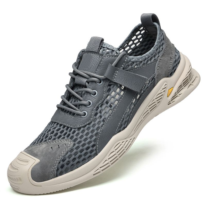 Large Size Mesh Shoes Thin Running Shoes Casual Sports Large Size Men's Shoes_vogvips.com