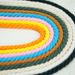 Shoelaces Twisted Rope Shoelaces For Men And Women Beige Black And White Three Strand Rope Shoelaces_vogvips.com