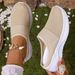 Women's Summer Indoor Casual Breathable Mesh Slip On Shoes Soft Sole Comfortable Easy To Wear_vogvips.com