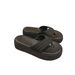 Refreshing ~ Little New Style Thick-Soled Flip-Flops 25 Summer New Blue Denim Casual Versatile Sandals_vogvips.com
