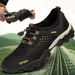 Men's Mesh Shoes Summer Men's Sports Leisure Mesh Hole Tide Shoes Mesh Breathable Wading Hiking Shoes_vogvips.com