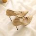 Lace High-heeled For Women 2026 New Summer Style, Sexy Hollow Pointed Toe Single With Mh Embroidery, Black Women's_vogvips.com