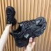 Women's Thick Soled Dad Shoes For Women New Leather Dad Shoes Style All Match Casual Height Increasing Sports Shoes For Women_vogvips.com