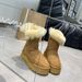 Classic Design Women Tall Short Snow Boots Knee Womens Winter Warm Boot Cozy Sheepskin Plush Casual Boots Beautiful Gift_vogvips.com