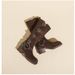 Suede Cow Retro Knight Boots High Waist Belt Buckle Brown Western Cowboy Shoes For Women Not Over The Knee_vogvips.com