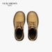 VICKI BROWN Men's Genuine Leather Platform Combat Boots, Soft Padded Insole Comfort Non-Slip Lug Sole Casual Outdoor Ankle Work Boot_vogvips.com