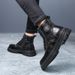 European Warm Series 2025 Autumn Winter New Martin Men Genuine Leather Trendy British Work Fleece Lined Warm Desert Boots_vogvips.com