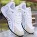 Cross-Border Large Size 45 46 Spring New Men's Sneakers Low-Top Dad Breathable Korean Style Running Shoes_vogvips.com