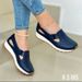 plus Size Women's Casual Fashion Shoes Thick Soled Comfortable Flat round Toe Slip on European American Style_vogvips.com
