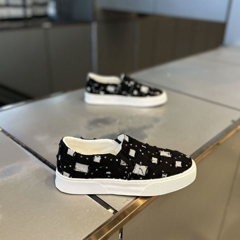 Men's Summer Foot-On Canvas Shoes Daily Casual Men's Shoes Comfortable And Lightweight Sequin Shoes Small Fresh Men's Sh_vogvips.com