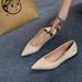 Pointed-toe Women's Flat Shoes, New Summer Style, Elegant And Gentle, Versatile Evening Shoes_vogvips.com