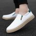 Spring Men's Canvas Shoes Ice Silk Mens Casual Shoes Breathable Lazy Slip On Vulcanized Shoes Trendy Hot Footwear Erkek Ayakkabı_vogvips.com