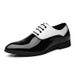 Big size new English gentleman groom Derby wedding shoes Business formal pointed leather shoes casual shoes men's shoes_vogvips.com