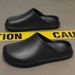 Waterproof And Oil-proof Chef Shoes Men's And Women's Fashion Nurse Shoe Covers Feet Work Sandals_vogvips.com