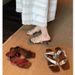 Grape Mom's Style Women's Chunky Heel Sandals 5.5cm Elegant Square Toe Single Strap Open Toe Wedge Shoes for Summer_vogvips.com