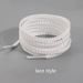 Lace-Up Ballet Style Shoelaces – Decorative Flat & Braided Laces For Sneakers & Casual Shoes (100-160cm, White Elegant Designs)_vogvips.com