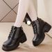 Thick-soled Women's 2026 Autumn/winter Versatile Short Boots And Fashionable Single Boots_vogvips.com