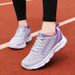 Spring And Autumn New Black Sneakers For Women Korean Style Versatile Breathable Lightweight Student Gym Casual Running_vogvips.com