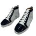 Red Sole Men's Rivet Sneakers 2024 New Spring Height Increasing Breathable High-top Sports Shoes Outdoor Wear-resistant_vogvips.com